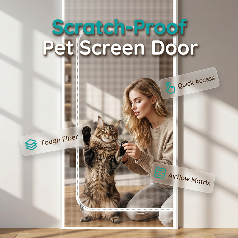 🔥50% OFF🐱Heavy Duty Pet Screen Door🚪