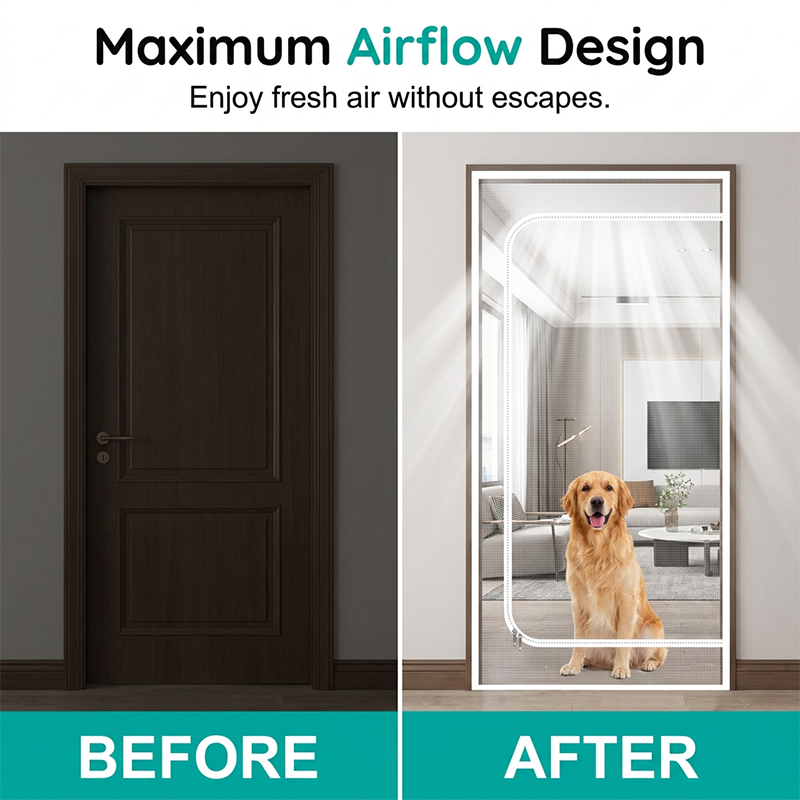 🔥50% OFF🐱Heavy Duty Pet Screen Door🚪