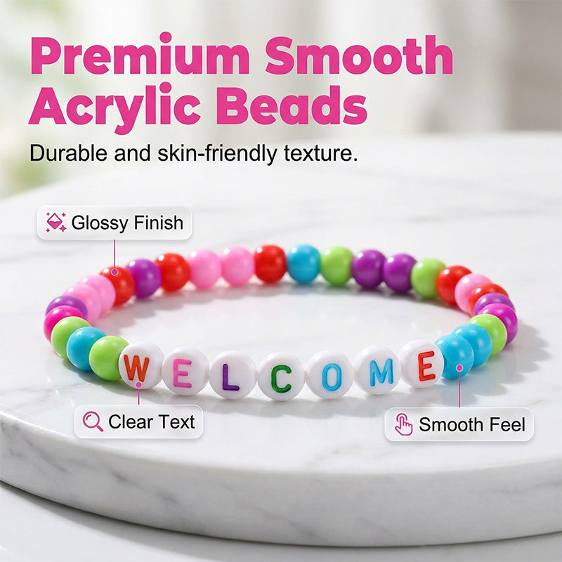 📿💖 Welcome bead bracelets – build classroom bonds & spread kindness! 🌟 Buy 2 get 8% off!