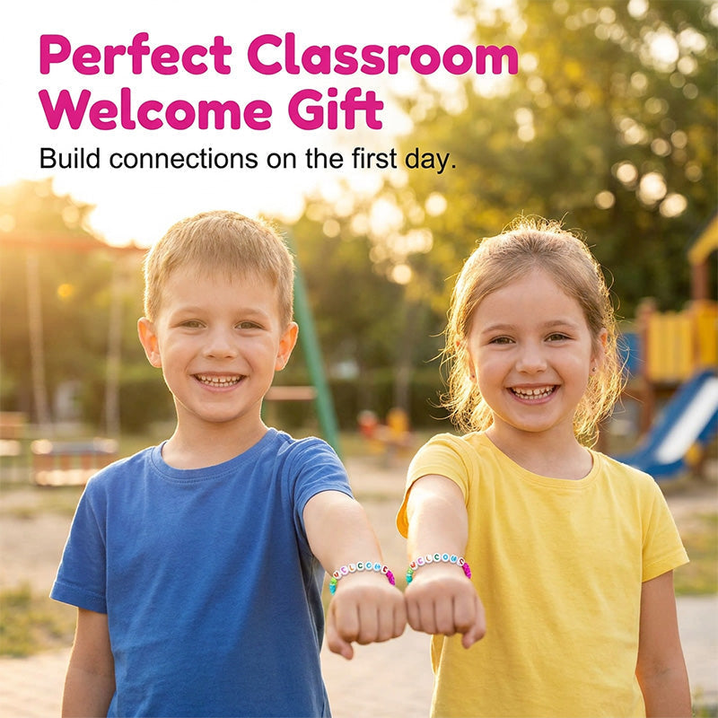 📿💖 Welcome bead bracelets – build classroom bonds & spread kindness! 🌟 Buy 2 get 8% off!