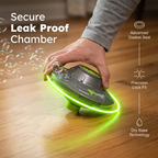 🛸🫧 UFO bubble machine – 360° rotation, LED lights, obstacle avoidance!