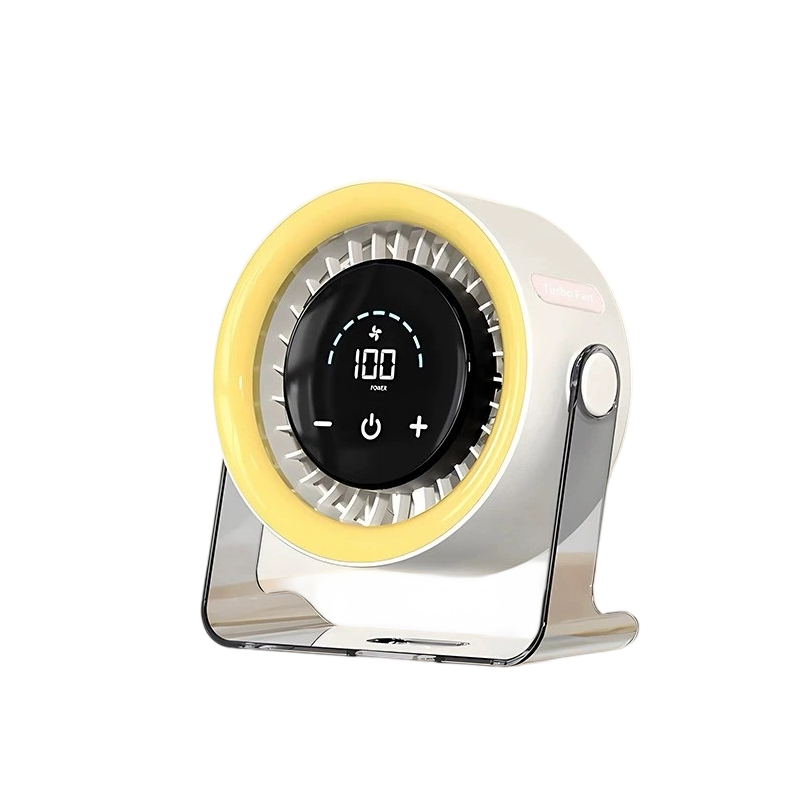 📢📢50% OFF !! ⏰ Mini Desk Fan with 100-Speed Control & Digital Display