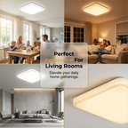 📢📢40% OFF !! ⏰Modern Square LED Ceiling Light