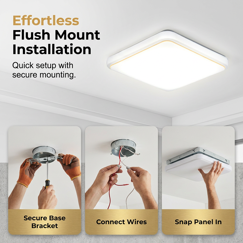 📢📢40% OFF !! ⏰Modern Square LED Ceiling Light