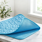 🧊⚡ Summer Sale! No-Water Pet Cooling Mat – Breathable Oxford Fabric, Fits Any Bed/Crate