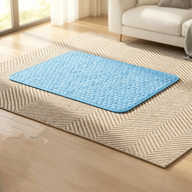 🧊⚡ Summer Sale! No-Water Pet Cooling Mat – Breathable Oxford Fabric, Fits Any Bed/Crate