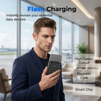 ⏳Limited-time 50% off⏰3-in-1 Magnetic Power Bank with Built-In Cable🔋📱