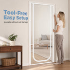 🐱✨Pet-Friendly Mesh Screen Door