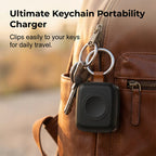 ⌚🔋 Smartwatch power bank – wireless charger, 1200mAh, compact & stylish!