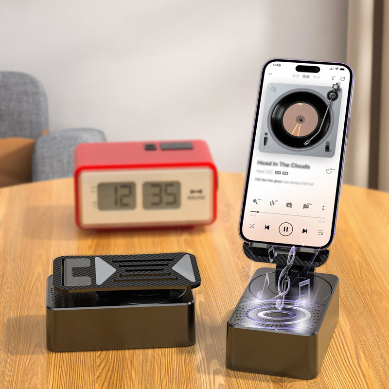 🔊📱 3-in-1 speaker, charger & stand – great sound, hands-free, sleek gift!