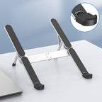 💻📐 Adjustable laptop stand – 6 levels, USB hub, cools, supports 10kg!