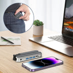 💻📐 Adjustable laptop stand – 6 levels, USB hub, cools, supports 10kg!
