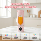📢📢49% OFF !! ⏰Portable USB Rechargeable Blender