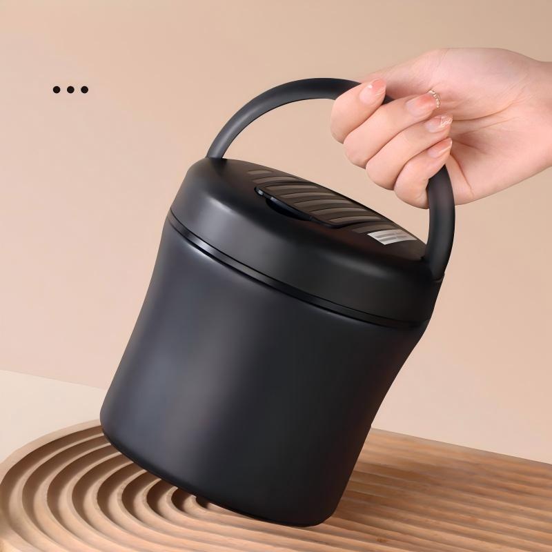 📢📢40% OFF !! ⏰Vacuum Insulated Food Jar with Folding Spoon