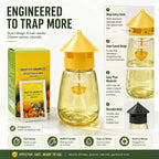 Indoor and Outdoor Hanging Fly Trap