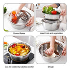 3-Piece Fine Mesh Strainer Set – Rustproof & Food-Grade Design