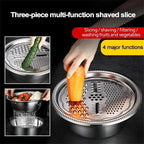 3-Piece Fine Mesh Strainer Set – Rustproof & Food-Grade Design