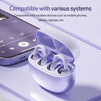 🎧✨ Open-ear Bluetooth headphones – HiFi sound, dual connect, AI noise reduction!