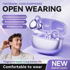 🎧✨ Open-ear Bluetooth headphones – HiFi sound, dual connect, AI noise reduction!