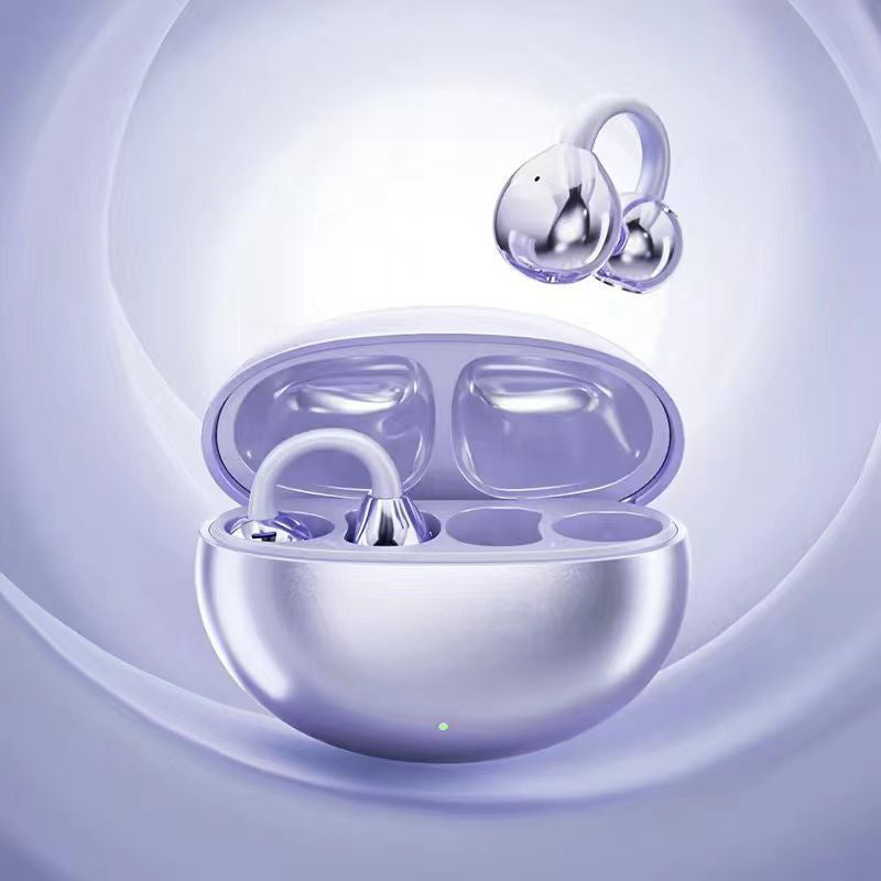 🎧✨ Open-ear Bluetooth headphones – HiFi sound, dual connect, AI noise reduction!