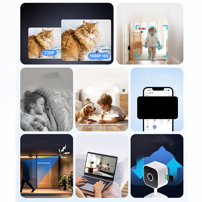 📢📢60% OFF !! ⏰Night Vision WiFi Security Camera