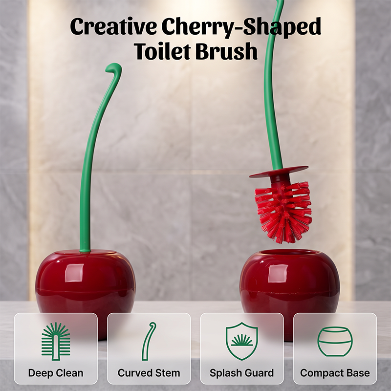 ⏳Limited-time 50% off⏰Creative Cherry-Shaped Toilet Brush🍒🚽