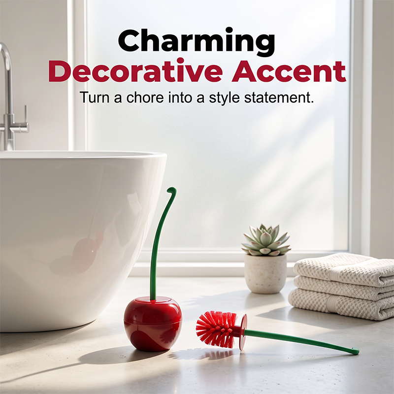 ⏳Limited-time 50% off⏰Creative Cherry-Shaped Toilet Brush🍒🚽