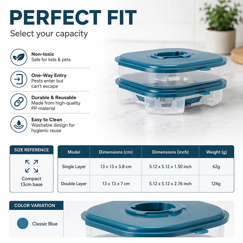 📢📢40% OFF !! ⏰Reusable Cockroach Bait Station