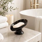 ⏳Limited-time 50% off⏰Ceramic Self-Draining Leaf Soap Dish🧼