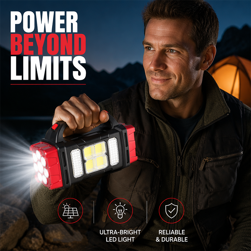 📢📢40% OFF !! ⏰ Multifunctional Portable Handheld Spotlight