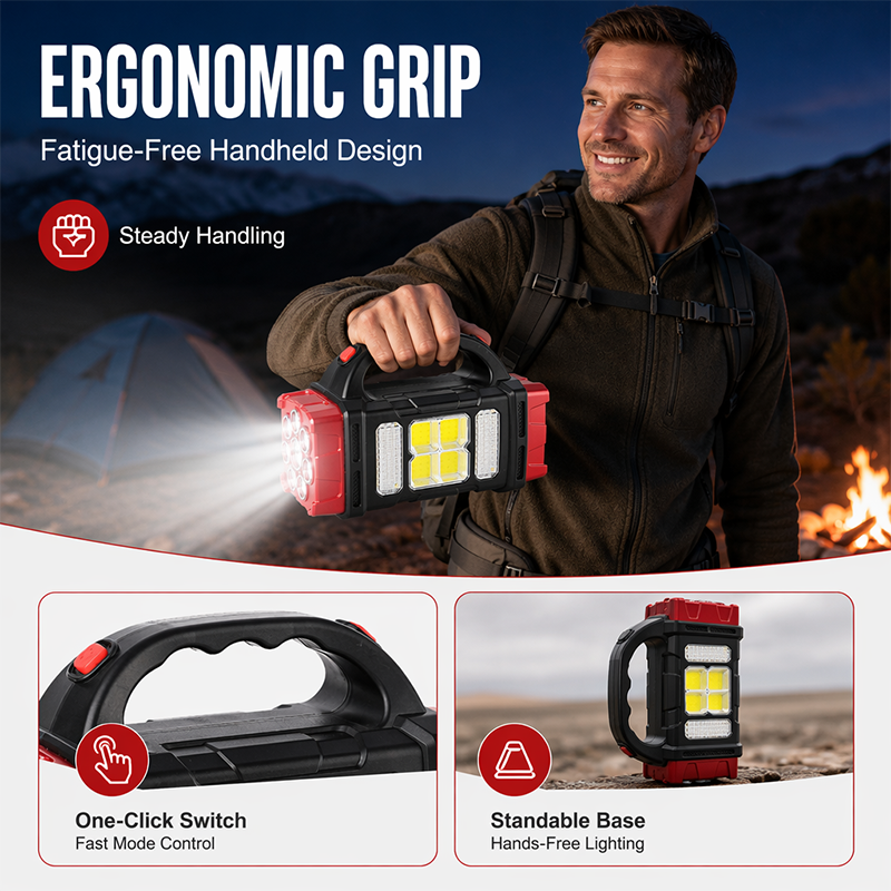 📢📢40% OFF !! ⏰ Multifunctional Portable Handheld Spotlight