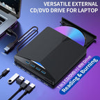 7-in-1 USB 3.0 Type-C External DVD Drive