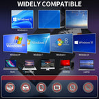7-in-1 USB 3.0 Type-C External DVD Drive