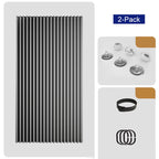 No-Drill Magnetic Accordion Door Curtain