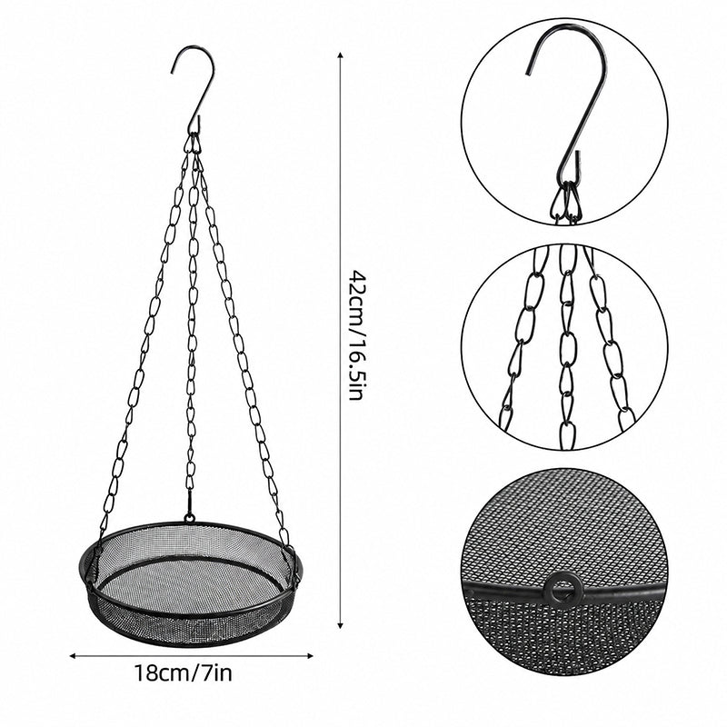 📢📢50% OFF !! ⏰Hanging Bird Feeder Tray