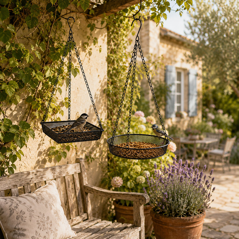 📢📢50% OFF !! ⏰Hanging Bird Feeder Tray