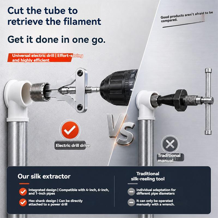 📢📢40% OFF !! ⏰Broken Pipe Extractor Tool