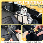 🐕🚗 Console Dog Car Seat – 50% OFF! Non-slip, portable, booster height – safe & comfy travel for your pup. 🔥🛡️