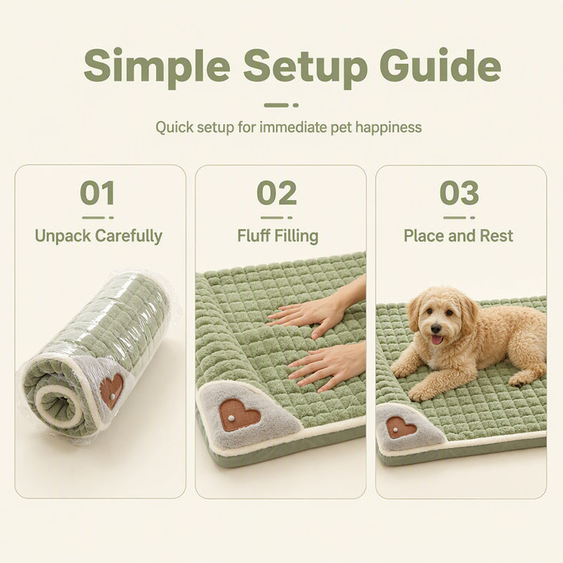🎁2026 New Arrivals 50% OFF💥Premium Plush Pet Sleeping Mat – Ultra-soft, cozy & non-slip – Perfect for dogs & cats to rest in comfort ✨