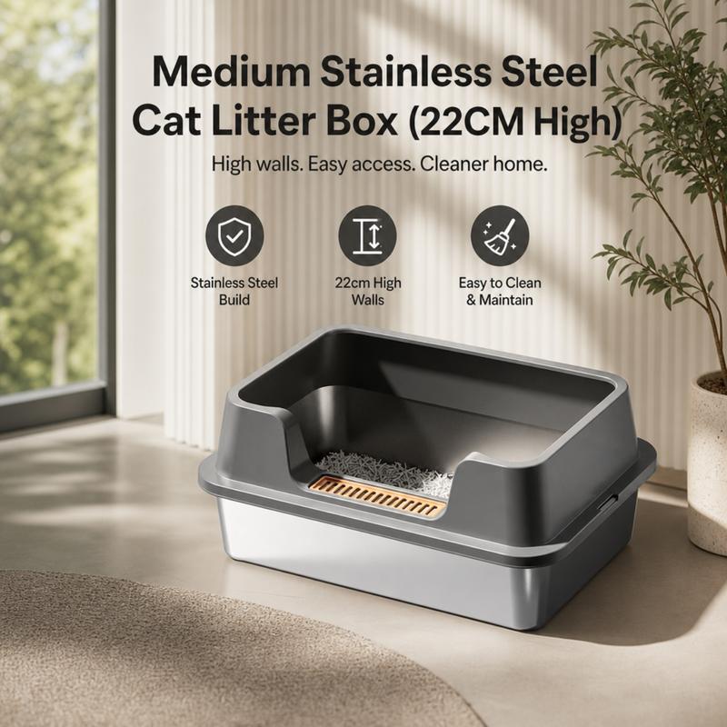 😺💩 50% OFF! The Litter Box That Ends Messy Floors & Bad Odors – Perfect for Multi-Cat Homes. 🛡️💨