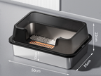 😺💩 50% OFF! The Litter Box That Ends Messy Floors & Bad Odors – Perfect for Multi-Cat Homes. 🛡️💨