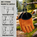 📢📢50% OFF !! ⏰Outdoor Thickened Wear-Resistant Cowhide Work Gloves