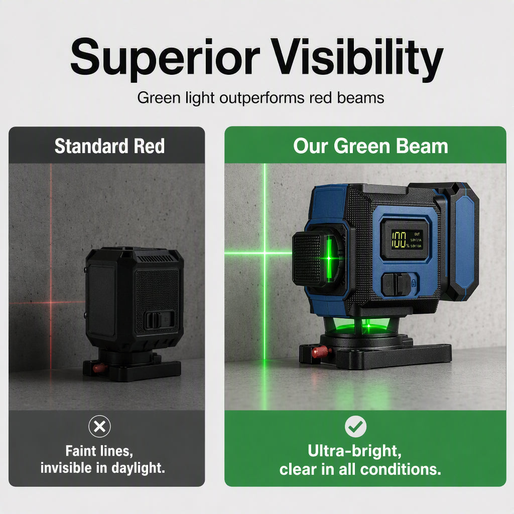 📢📢40% OFF !! ⏰Self-Leveling Green Laser Level