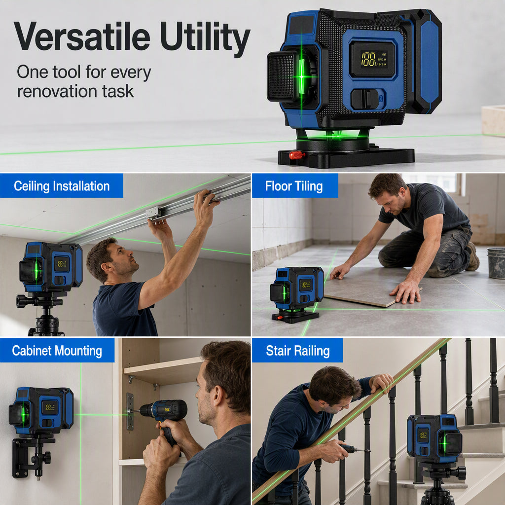 📢📢40% OFF !! ⏰Self-Leveling Green Laser Level