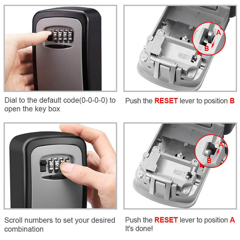 📢📢40% OFF !! ⏰Mountable Safe Key Box