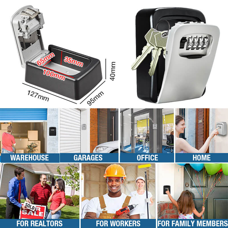📢📢40% OFF !! ⏰Mountable Safe Key Box