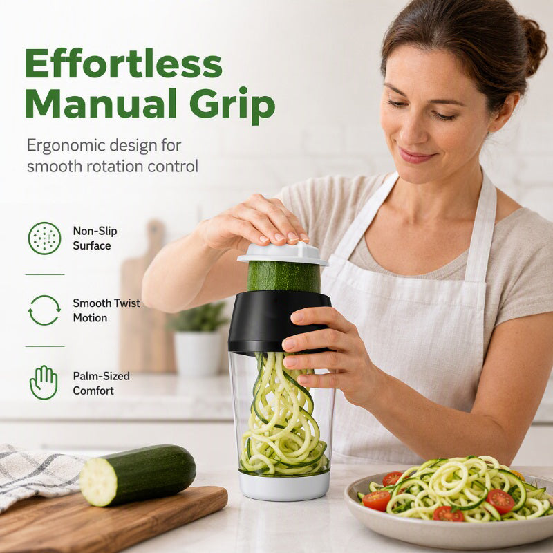 ⏳Limited-time 50% off⏰Handheld Vegetable Spiralizer Slicer🔪🥒🥕