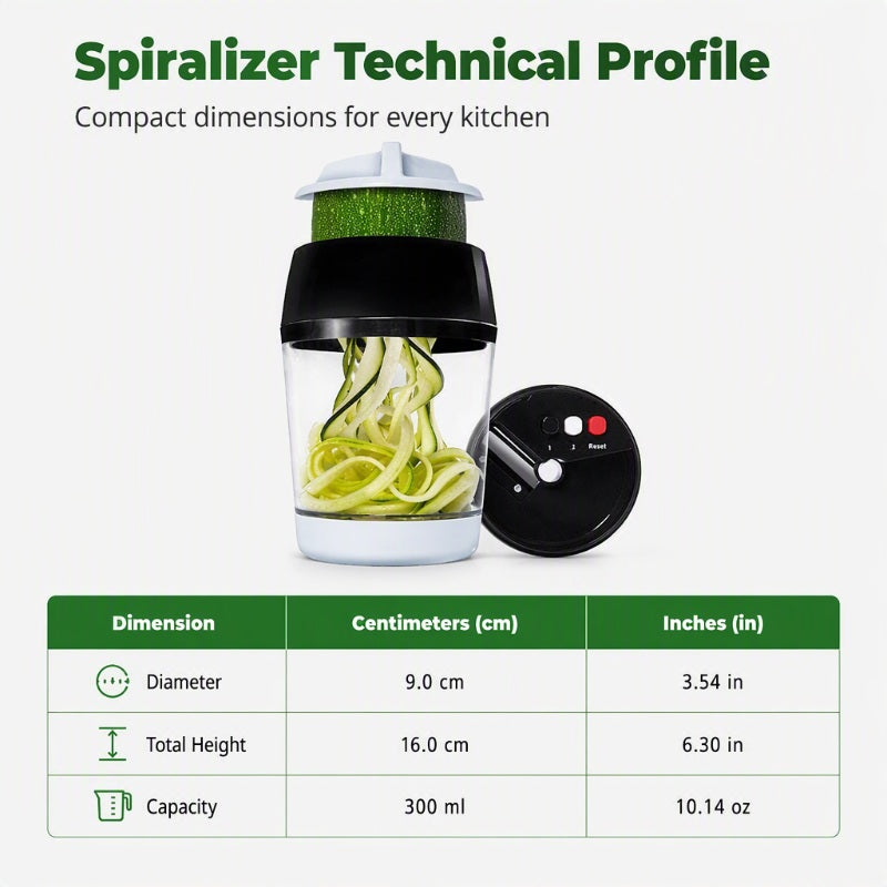 ⏳Limited-time 50% off⏰Handheld Vegetable Spiralizer Slicer🔪🥒🥕